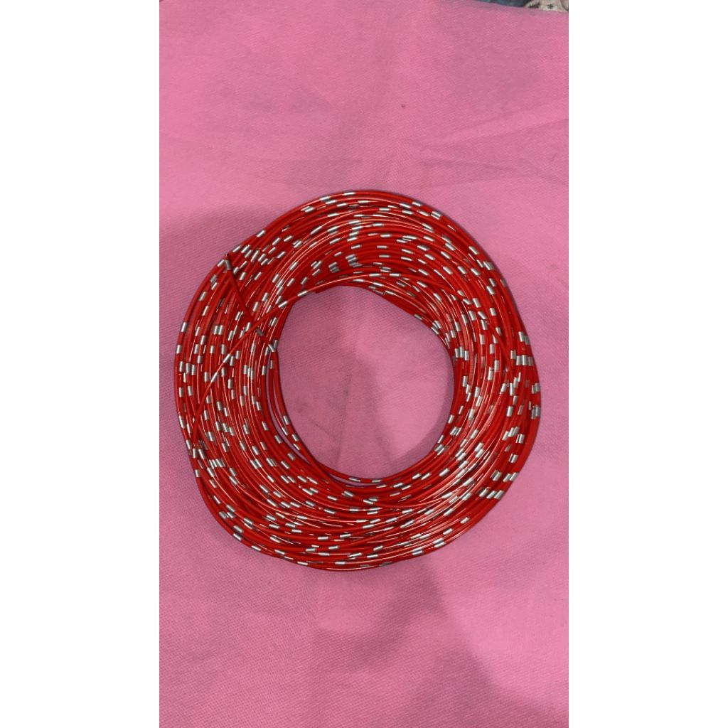 Kabel Bintik AVSS 0.85MM MERAH, Kabel Otomotif Body Mobil Motor Serabut