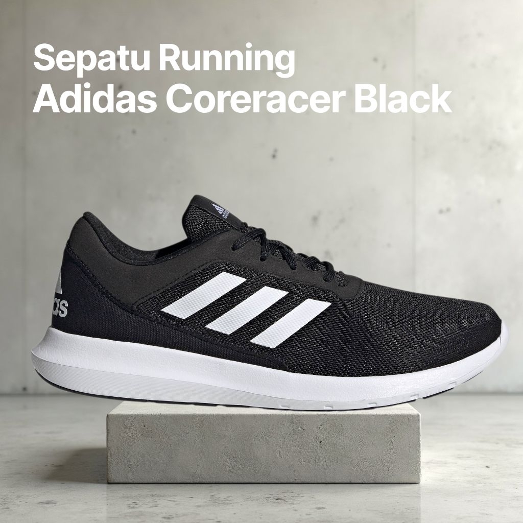 Adidas Running Shoes Pria Coreracer Original