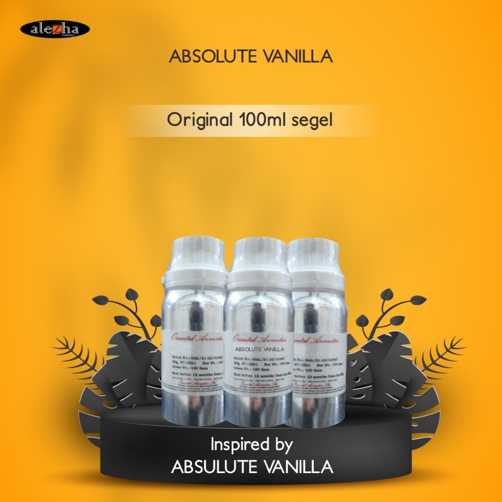 Bibit Parfum Murni ABS0LUTE VANILLE  ORIENTAL 100ML SEGEL