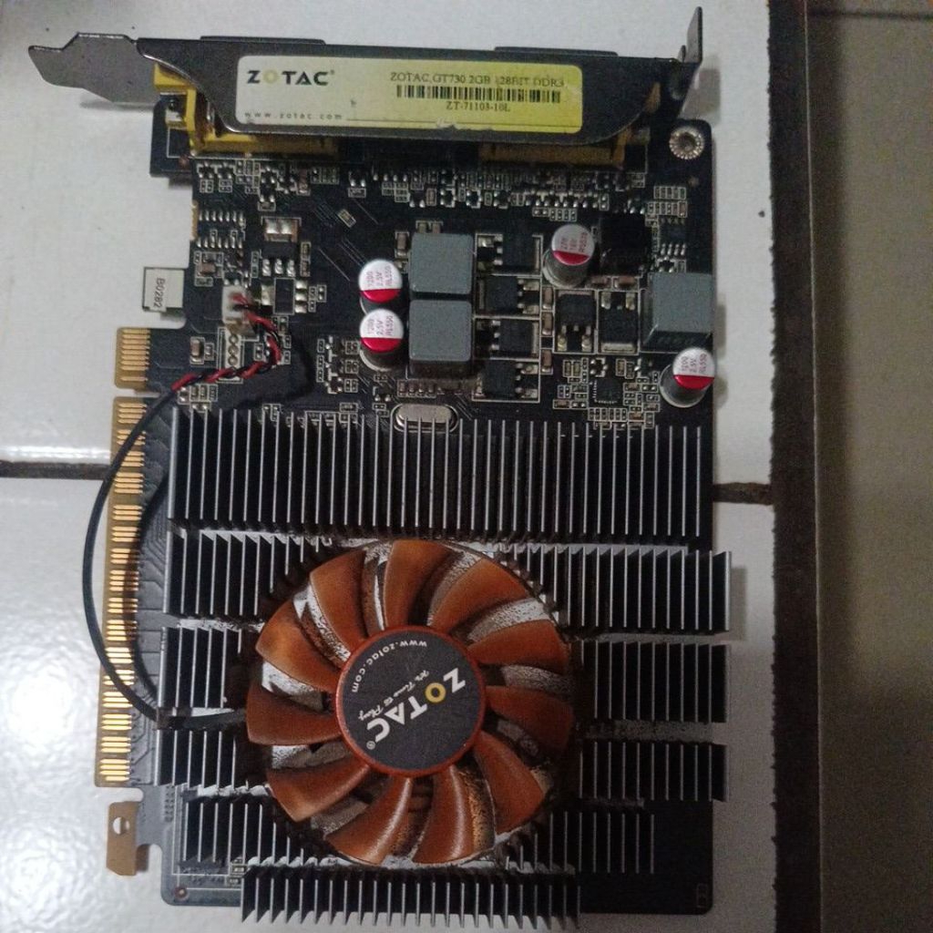 vga zotac 2gb gt730 128bit