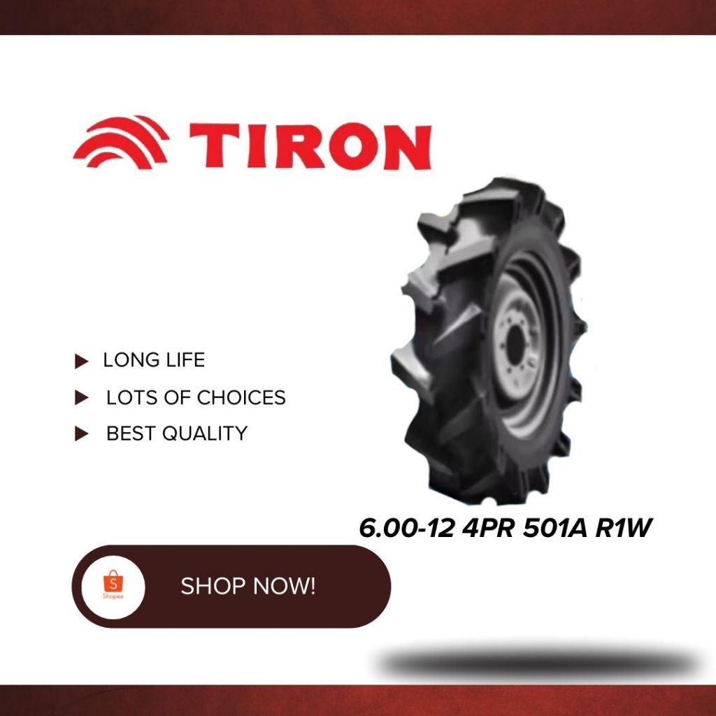 Ban Traktor Tiron 6.00-12 4PR 501A R1W