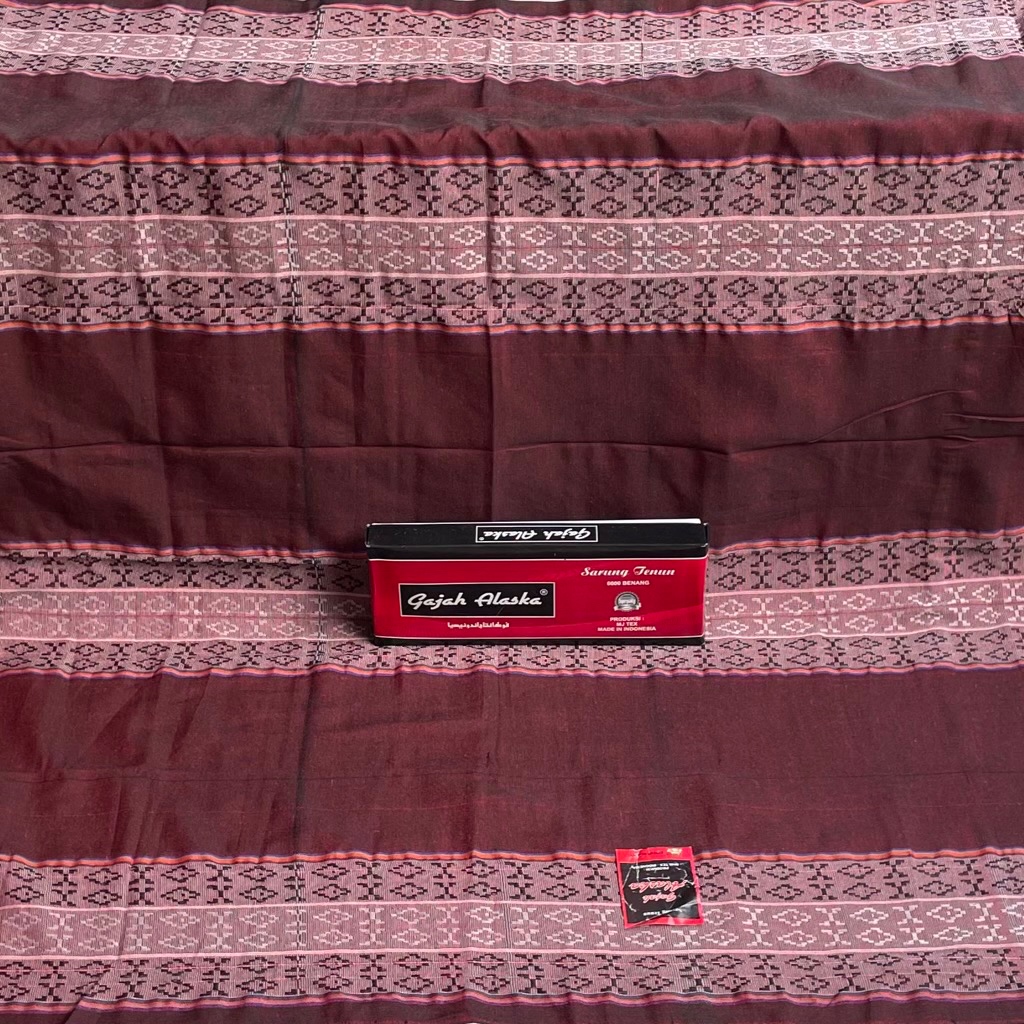 NEW PRODUCT SARUNG GAJAH ALASKA MOTIF 3 BARIS TERMURAH DEWASA SOUVENIR HAJI OLEH OLEH UMROH
