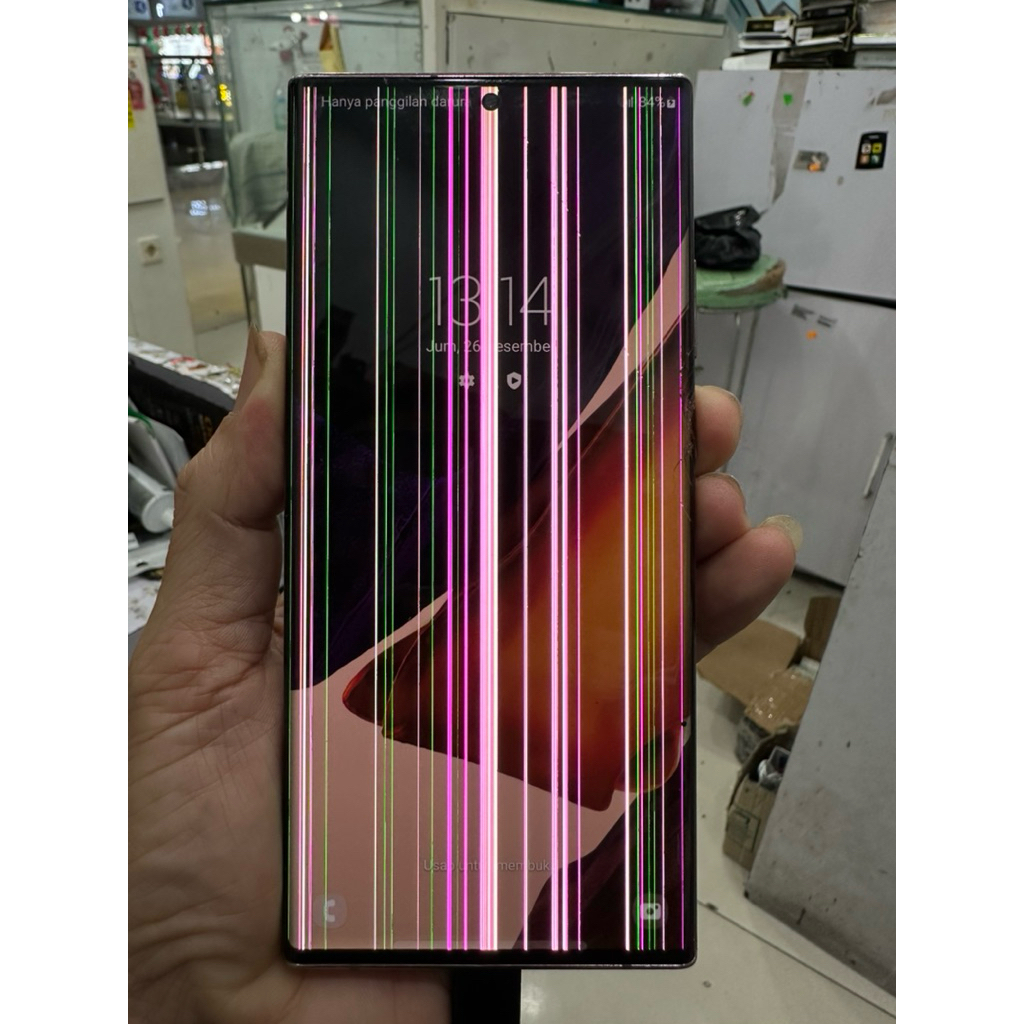 samsung note 20 ultra bekas minus LCD