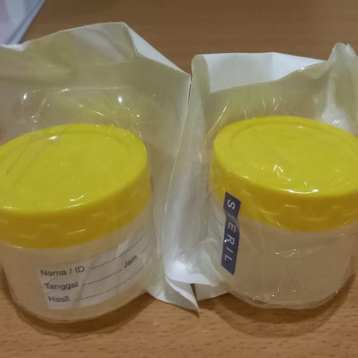 Pot Dahak Steril/Sample Container Steril