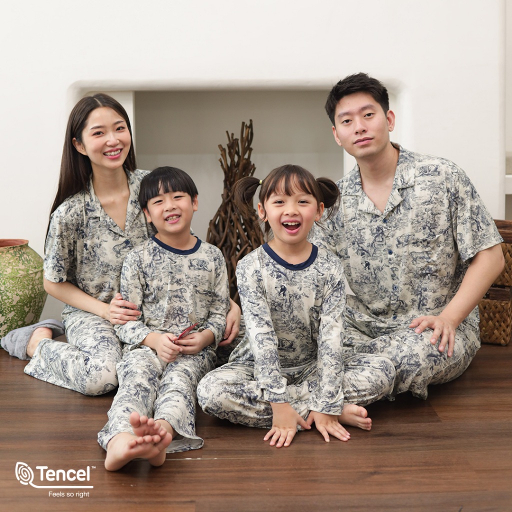 Cielyn | TENCEL™️| Lunar Series | Taiten Set | Piyama Couple Family | Piyama Imlek