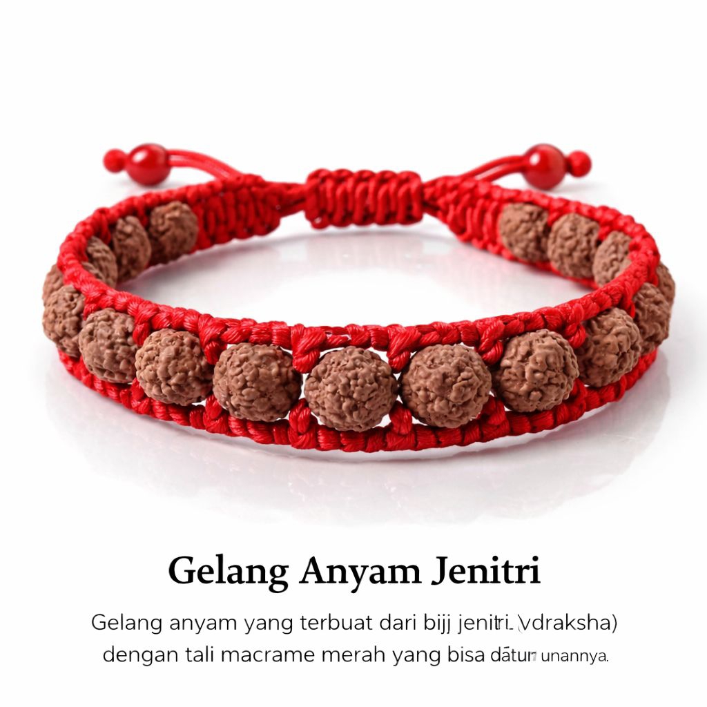 gelang anyam jenitri asli