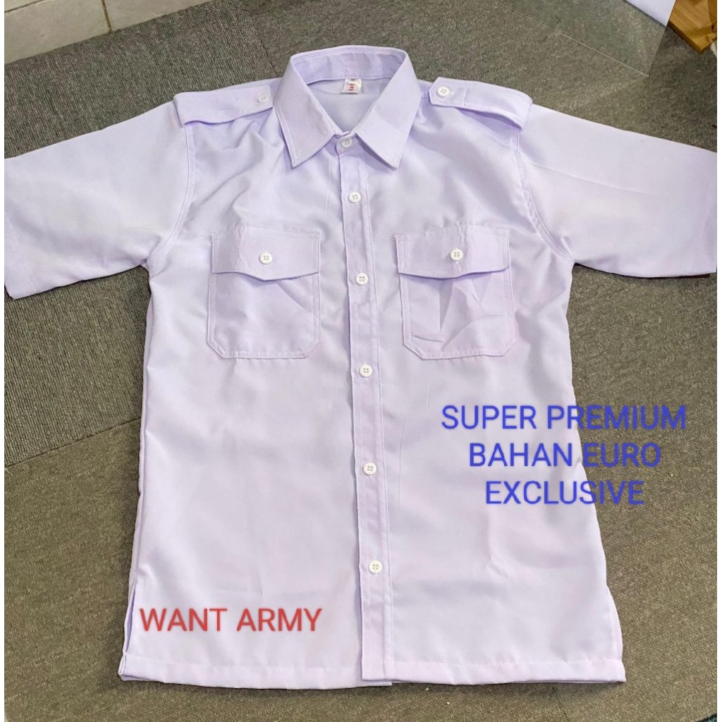 Baju Putih Pdh Baju Dinas Pns Pdh Asn Tebal Euro Exclusive