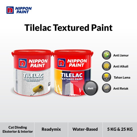 Cat Textured Tilelac Nippon Paint Putih @25kg
