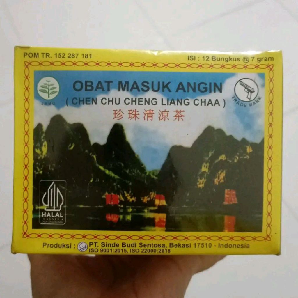 Obat Masuk Angin / Chen Chu Cheng Liang Chaa / Jamu / Obat Tradisional China