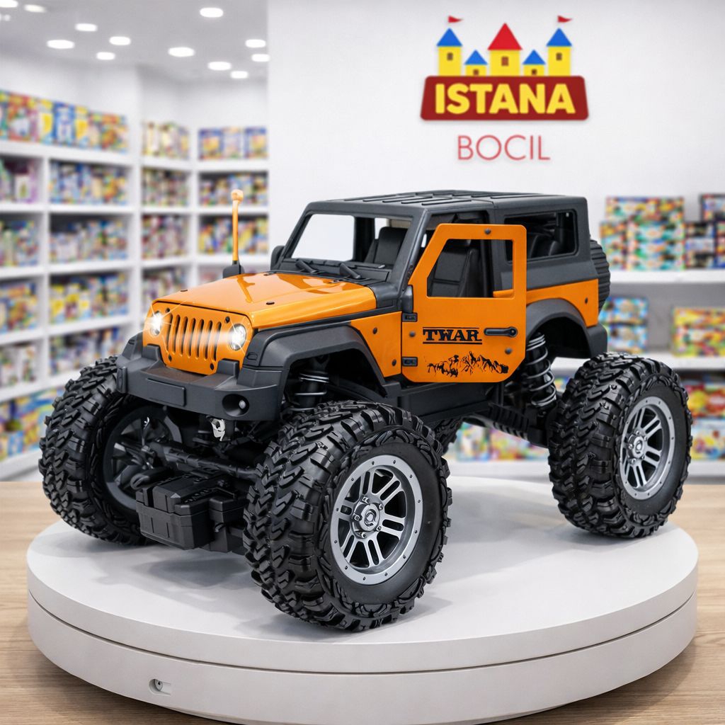 Istana Bocil Mainan Anak RC ROCK EXPLORER CLIMBING MAX VEHICLE Mainan Mobil Jeep Remote Control