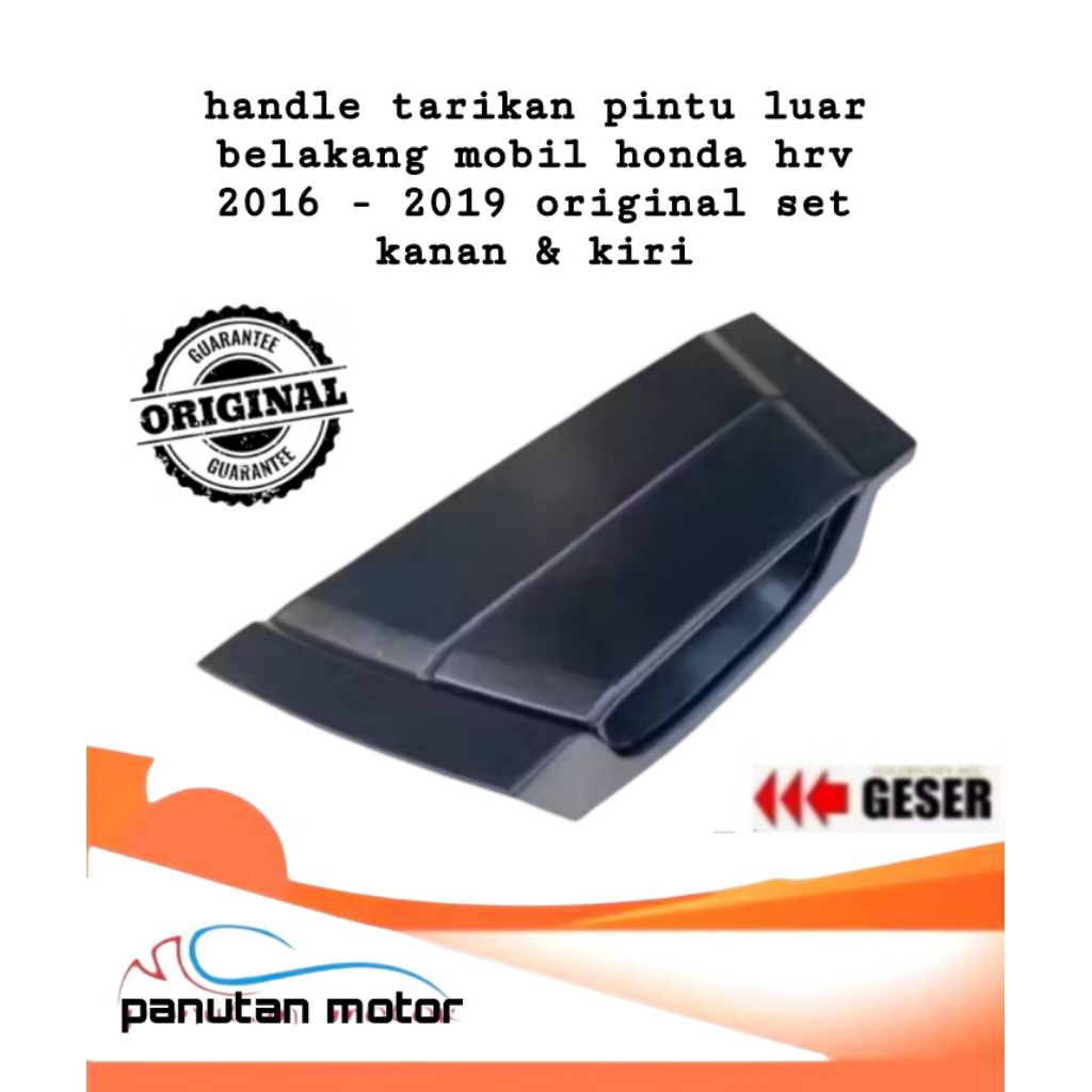 handle tarikan pintu luar belakang mobil honda hrv 2016 - 2019 original set kanan dan kiri