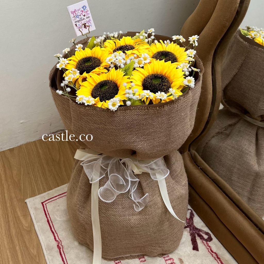 sunflower bouquet | Bunga matahari artificial