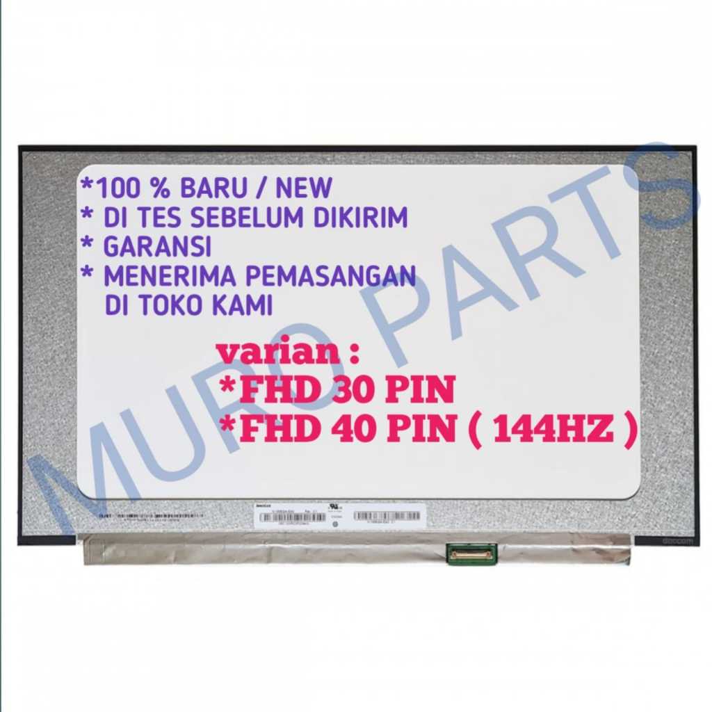 LAYAR LED LCD TUF GAMING TUF506HM-BH71-CB TUF506HM-BS74 TUF506HM-ES76 TUF506II-AL TUF506II TUF506IH-