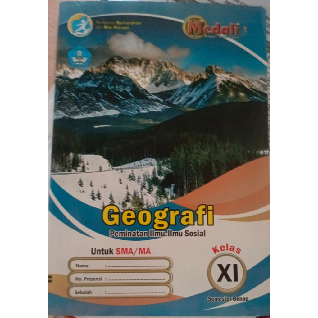 LKS MEDALI KELAS XI GEOGRAFI MA KURIKULUM 2013