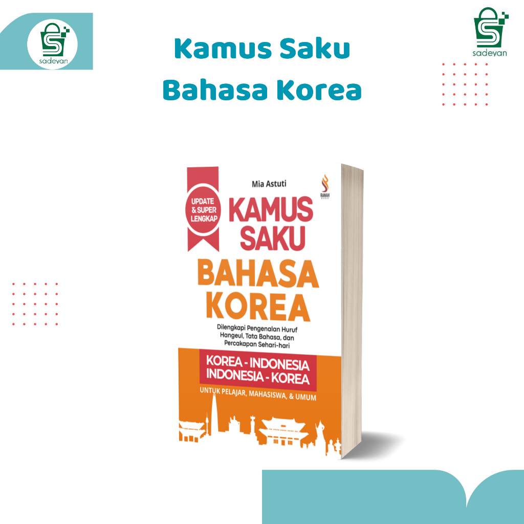 Kamus Saku Bahasa Korea - Ranah Buku - Kamus Bahasa Korea Lengkap, Kamus Praktis Bahasa Korea
