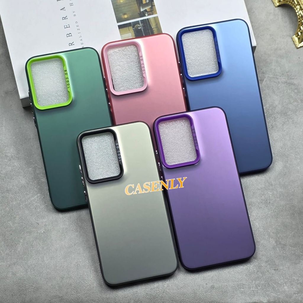 Case IMD Color Plate Hologram Case Poco M7 4G