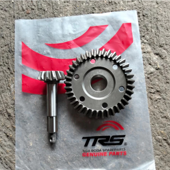 Gigi Gardan Set Gardan Matahari + As Reduksi Gardan Belakang 37T / 13T Motor Roda Tiga [CAM JKT] (TR