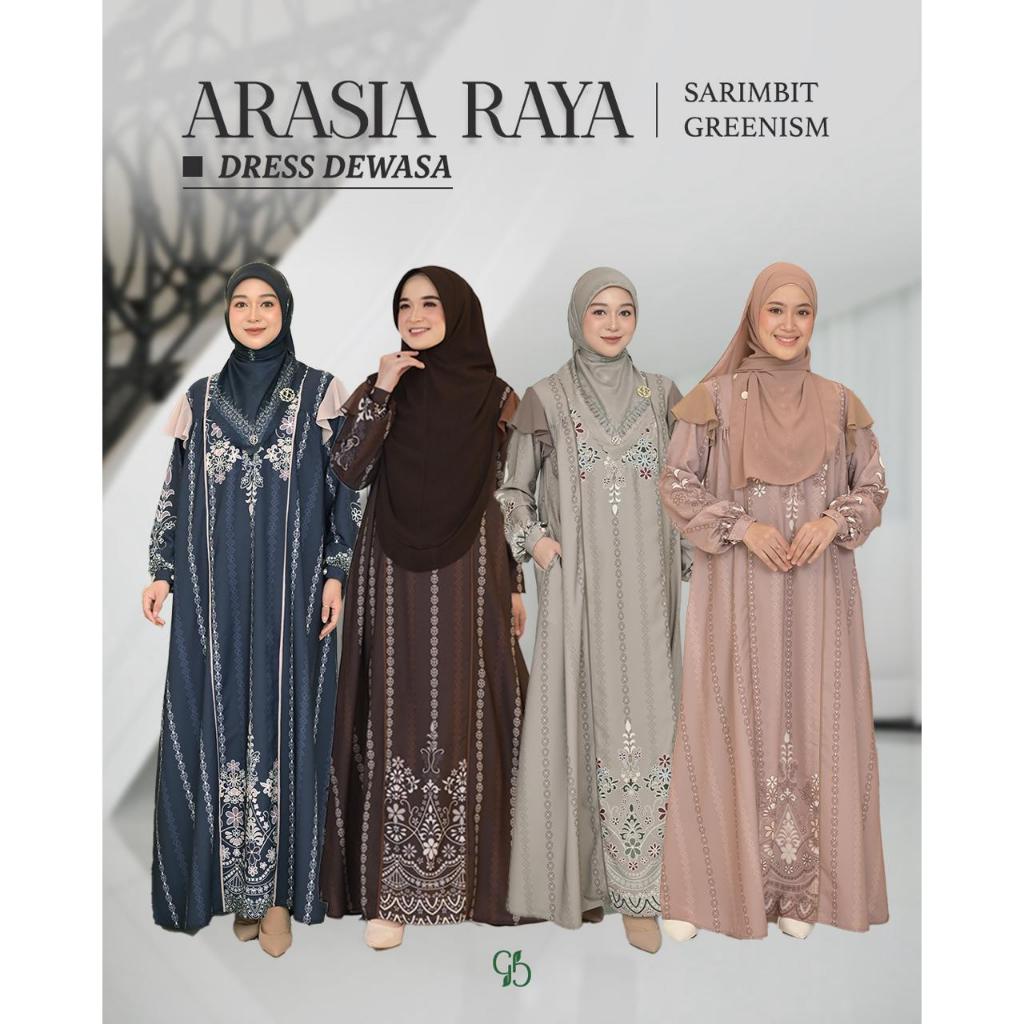 SARIMBIT ARASIA BY GREENISM (DRESS DEWASA & ONE SET) |SARIMBIT GREENISM |SARIMBIT 2026