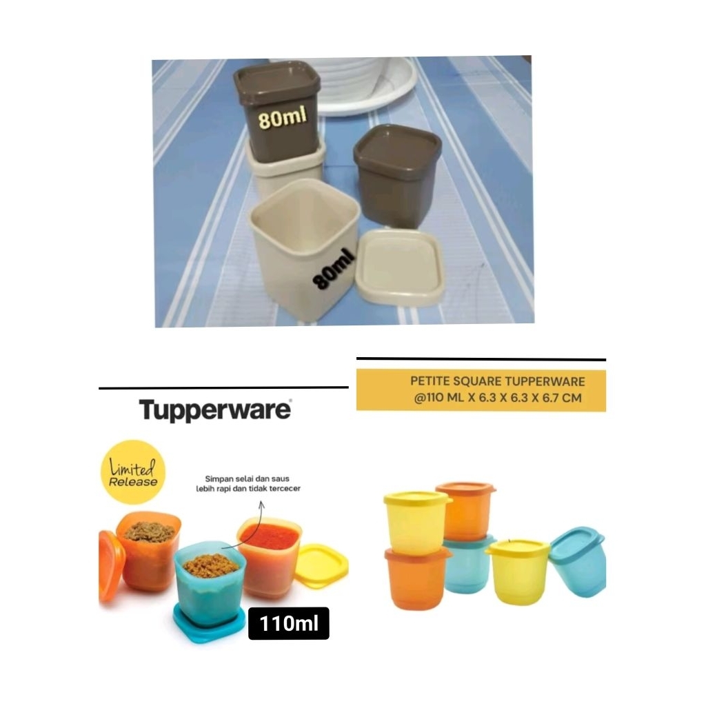 petite fiesta tupperware 1pc