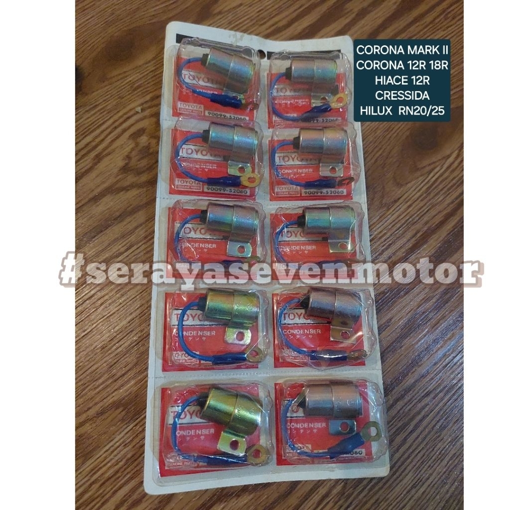 Kondensor Toyota Original Japan | Corona Mark II Hiace Cressida Hilux RN20 RN25