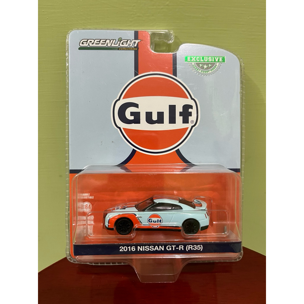 Greenlight 2016 Nissan GT-R (R35) Gulf