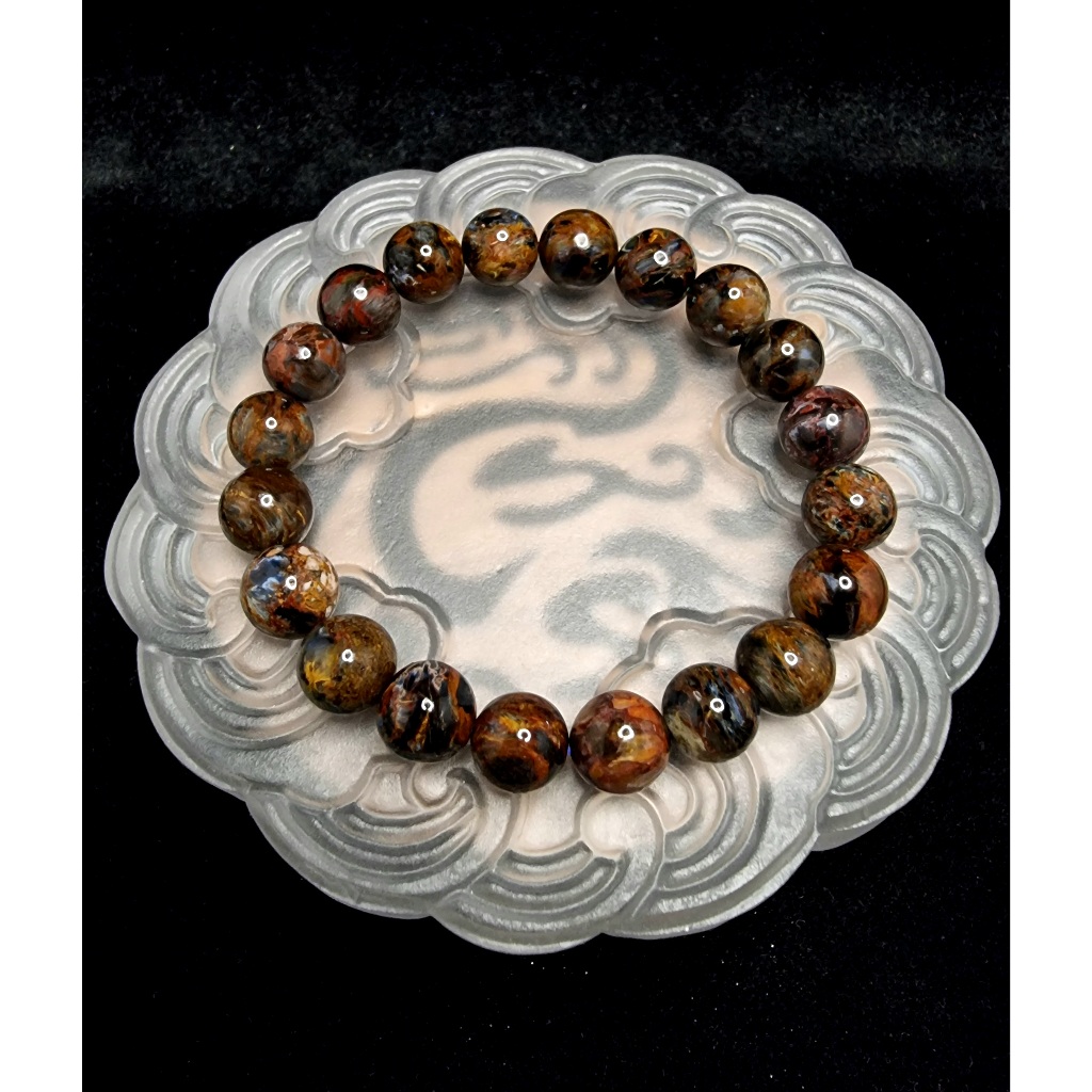 Gelang Batu Pietersite Namibia Stone HQ 9.6mm C1029