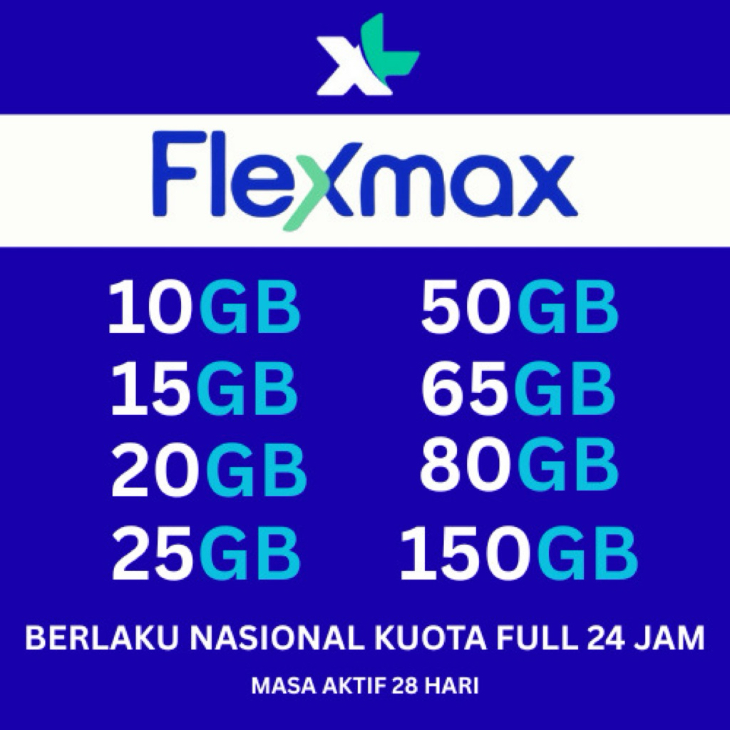 PAKET DATA XL FLEX MAX FULL 24 JAM