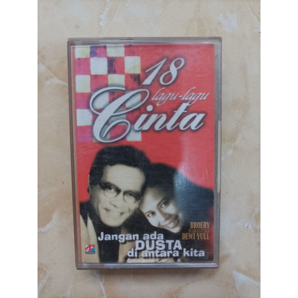 Kaset Pita Broery Marantika & Dewi Yull - 18 Lagu Cinta