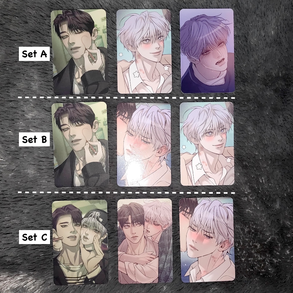 Official [Pearl Boy] random photo card ver. 2 Lezhin spc special card set