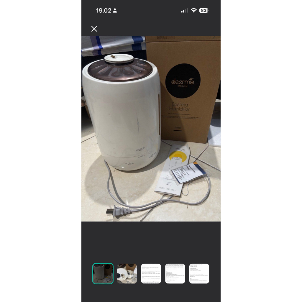 Preloved Deerma Humidifer