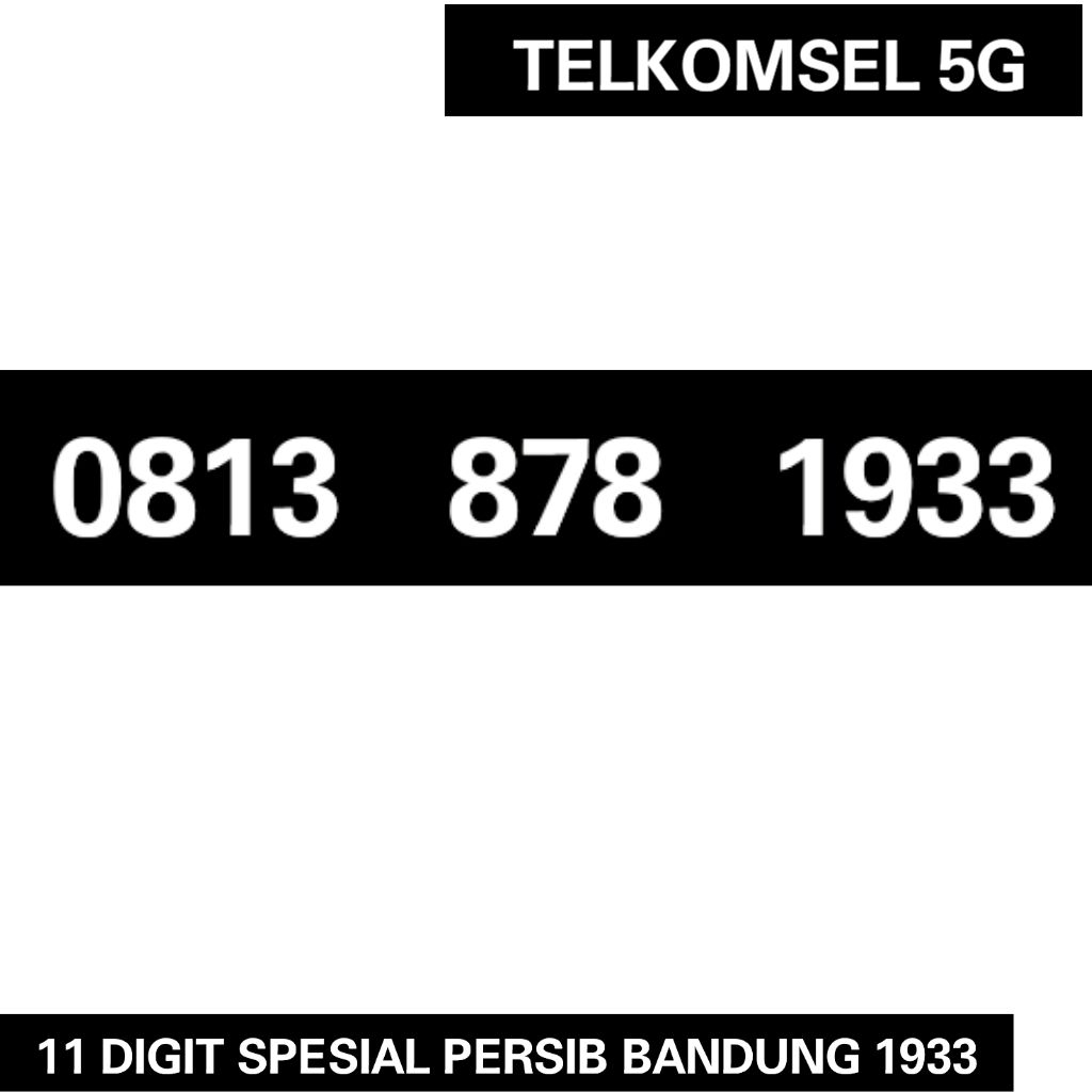 SIMPATI 1933 TELKOMSEL 1933 NOMOR CANTIK TELKOMSEL SIMPATI 5G PERSIB BANDUNG 1933 - SIMPATI 11 DIGIT