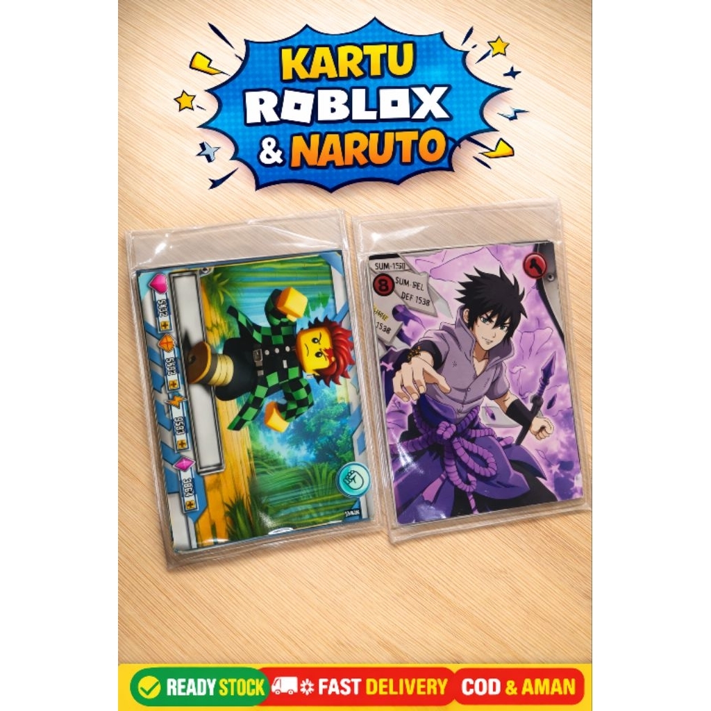 Kartu Koleksi Karakter Game & Anime - Kartu Mainan Battle Anak - Kartu Koleksi Anime