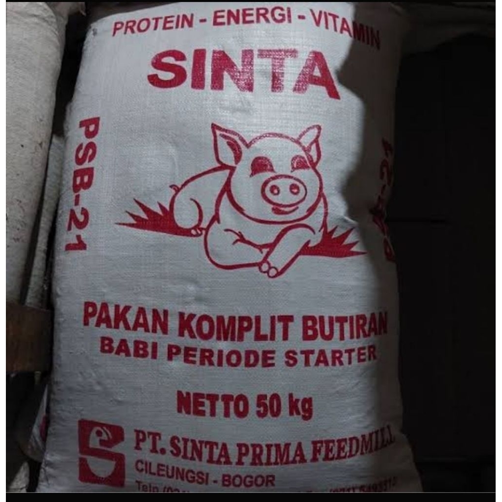 Sinta psb 21 pellet pakan babi penggemukan