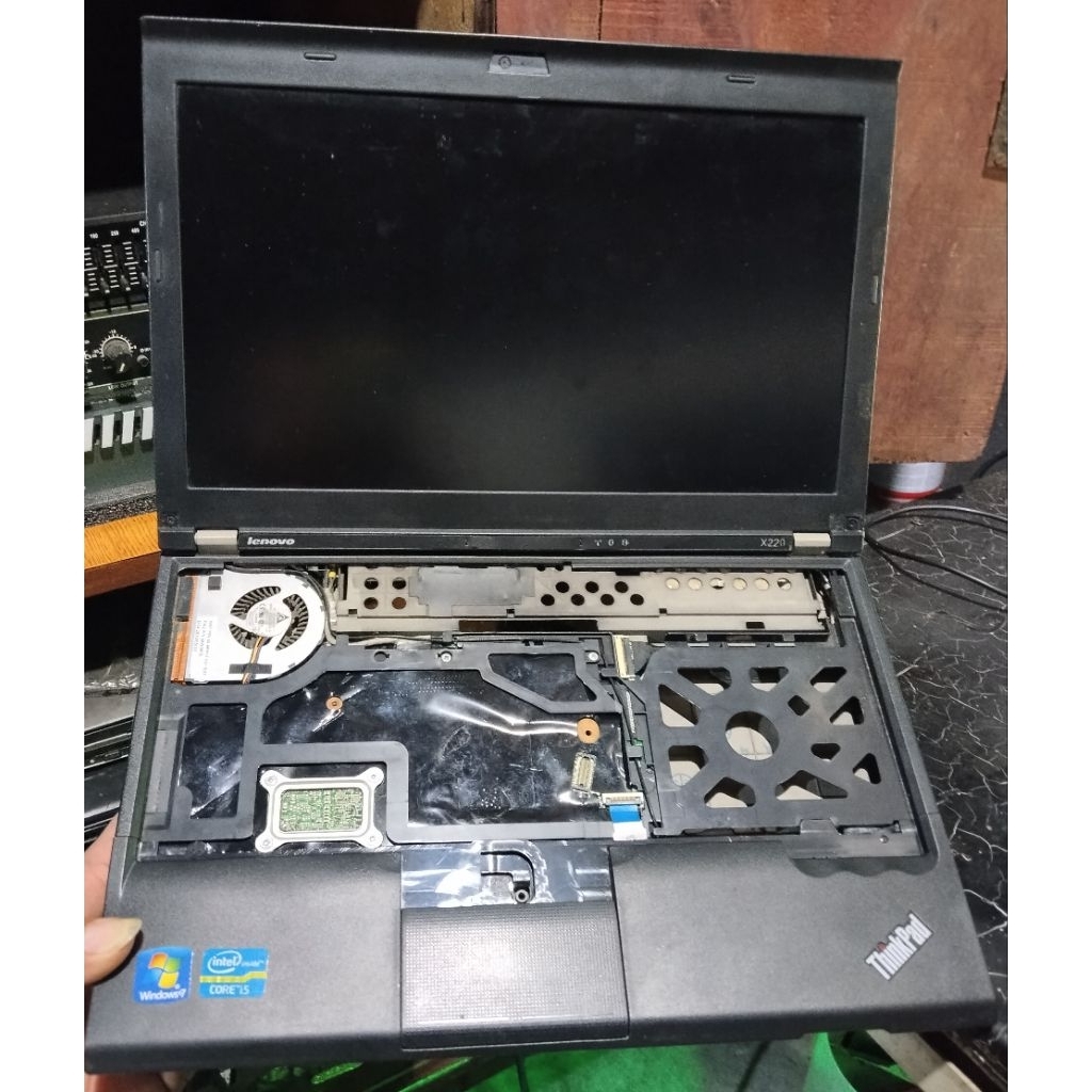 laptop lenovo x220 bahan core i5 led normal mobo matot