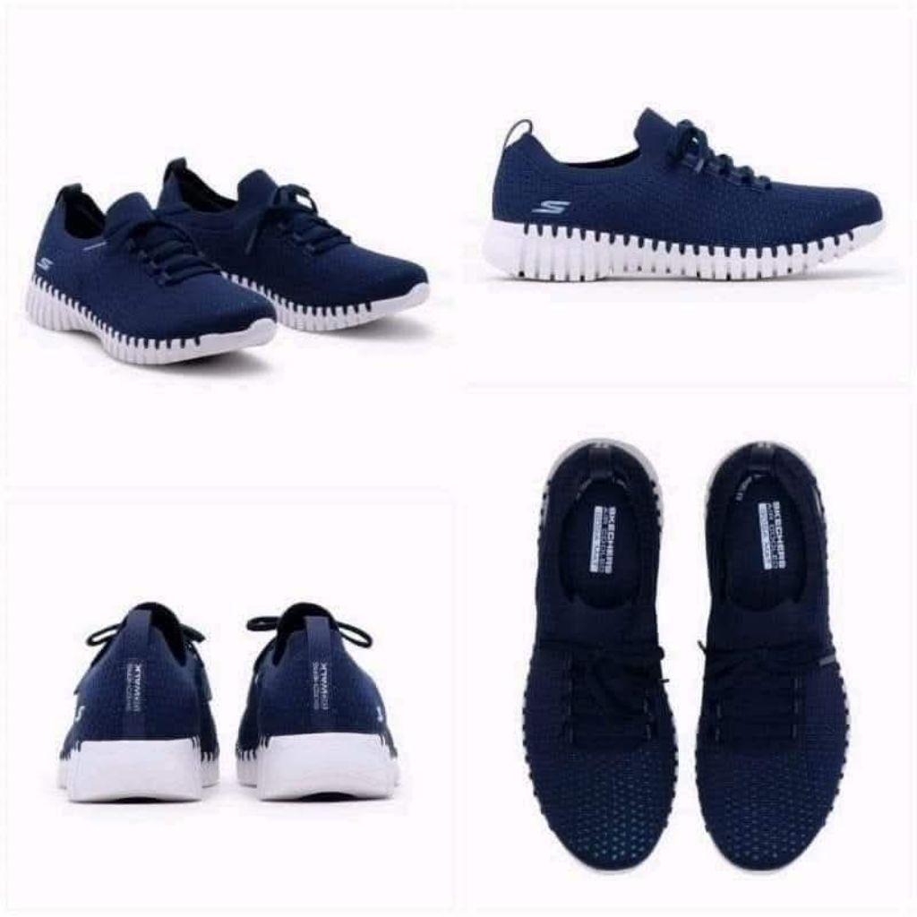 Skechers GOwalk Smart Caviar Navy Women's Walking Shoes SKE124307NVY