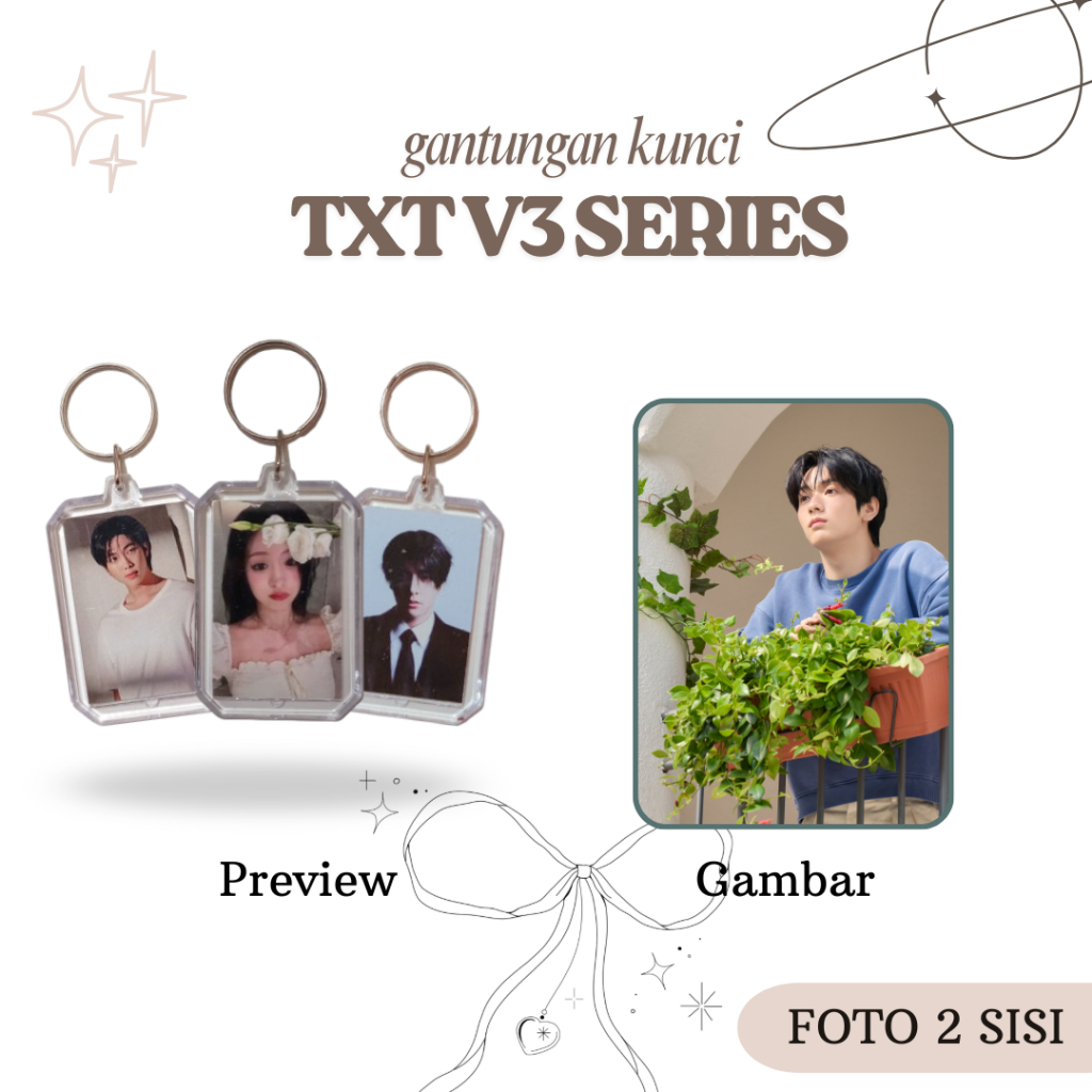 TXT V3 Series | Gantungan kunci akrilik | Ganci akrilik | Keychain | 2006