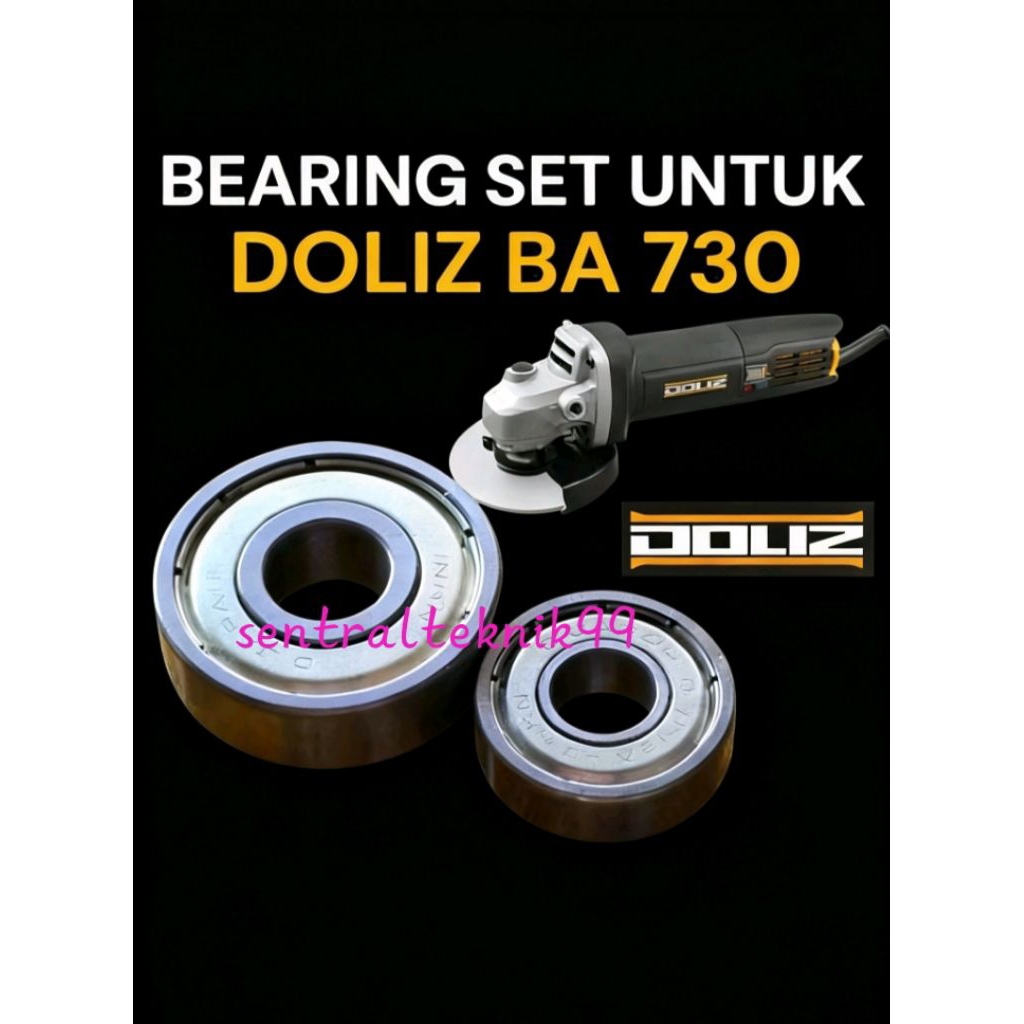 bearing klaher gerinda doliz BA 730/laher armature mesin gerinda doliz BA 730