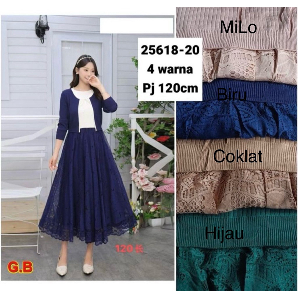 gamis rajut Zara Women tali  terbaru