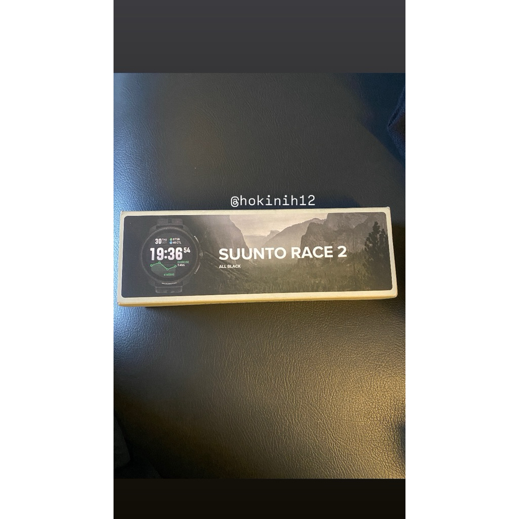 Suunto Race 2 All black - resmi indonesia - Smartwatch pintar