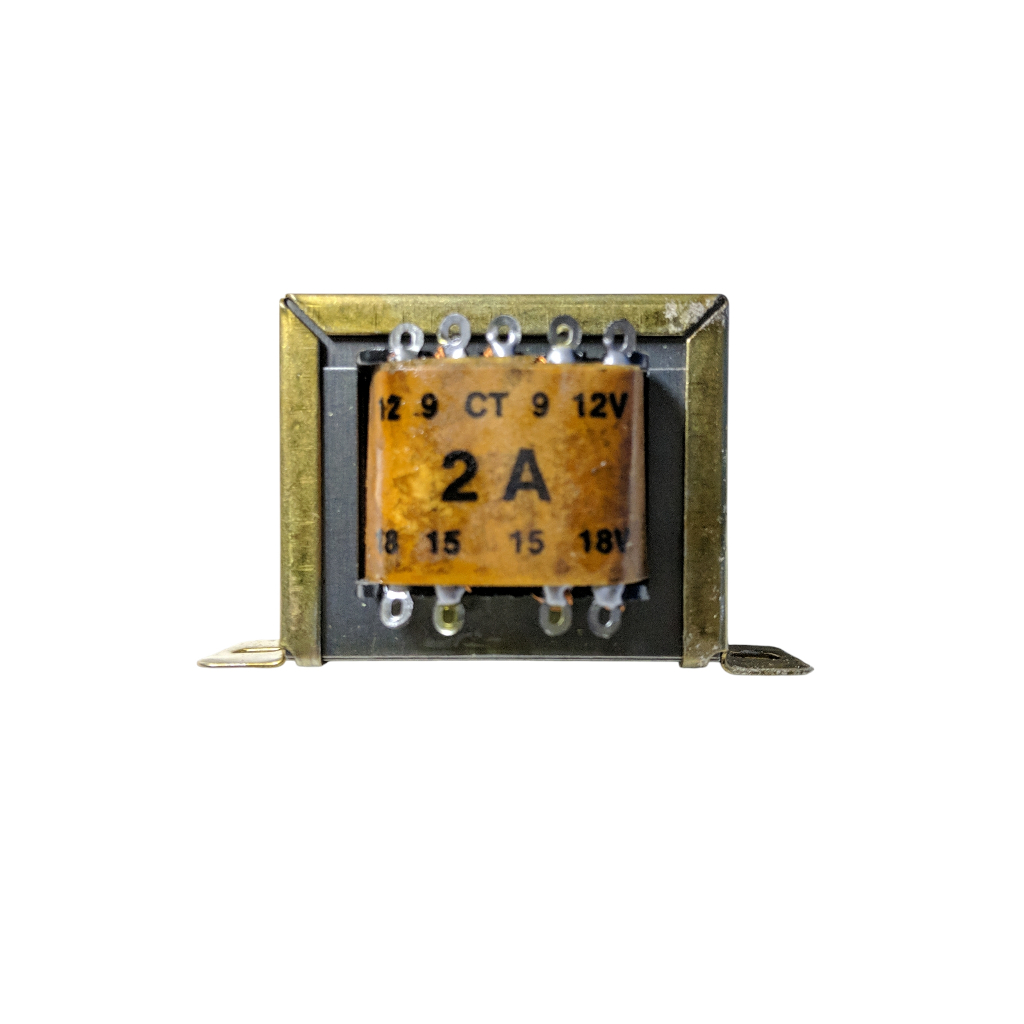 Trafo power power supply preamp tabung AC 18V CT 2A