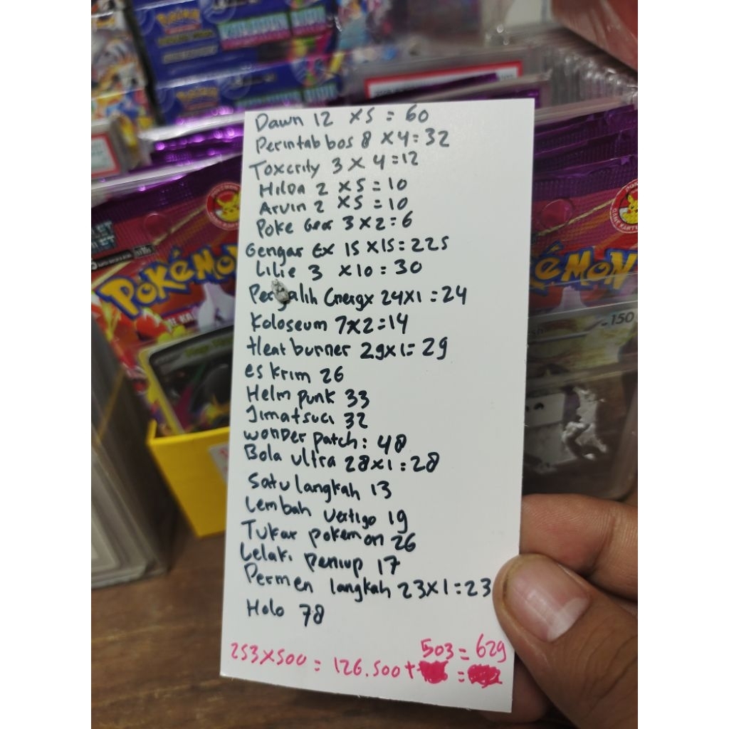 pesanan bang Mendo pokemon