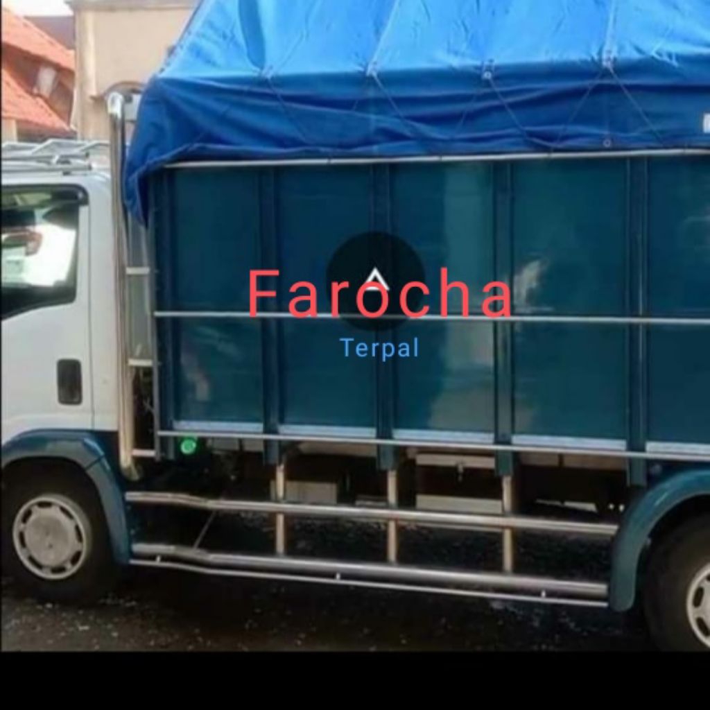 TERPAL TRUK BAHAN ORCID PVC semi karet UK.4x5