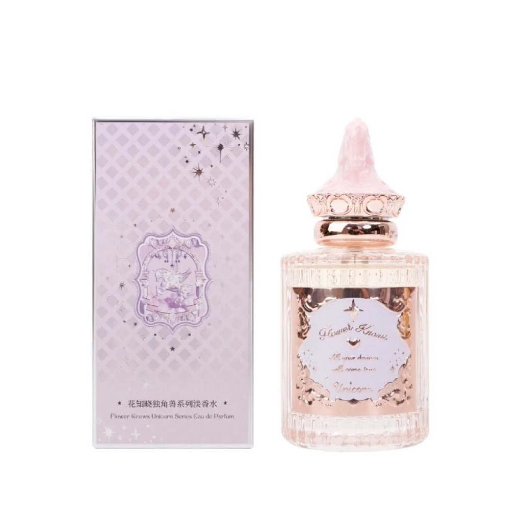 Flower Knows Moonlight Mermaid Series Parfume unicorn ungu