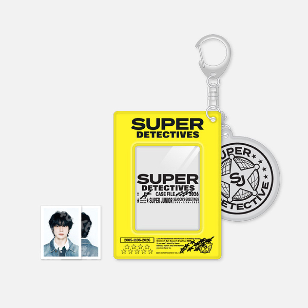 [PRE ORDER] MD PHOTO HOLDER SUPER JUNIOR SEASON’S GREETINGS 2026 LEETEUK HEECHUL YESUNG SHINDONG EUN