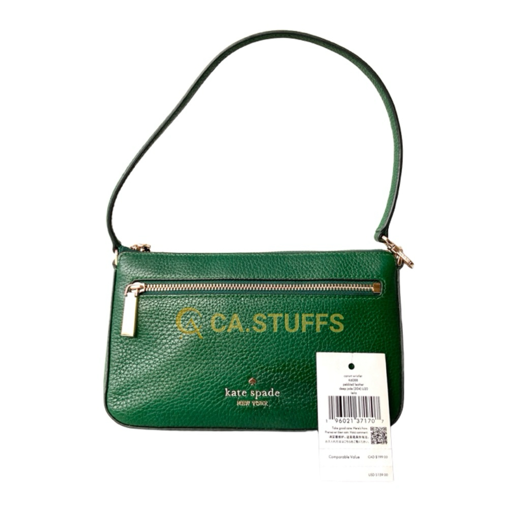 Preloved Kate Spade KS Leila Convertible Wristlet in Green