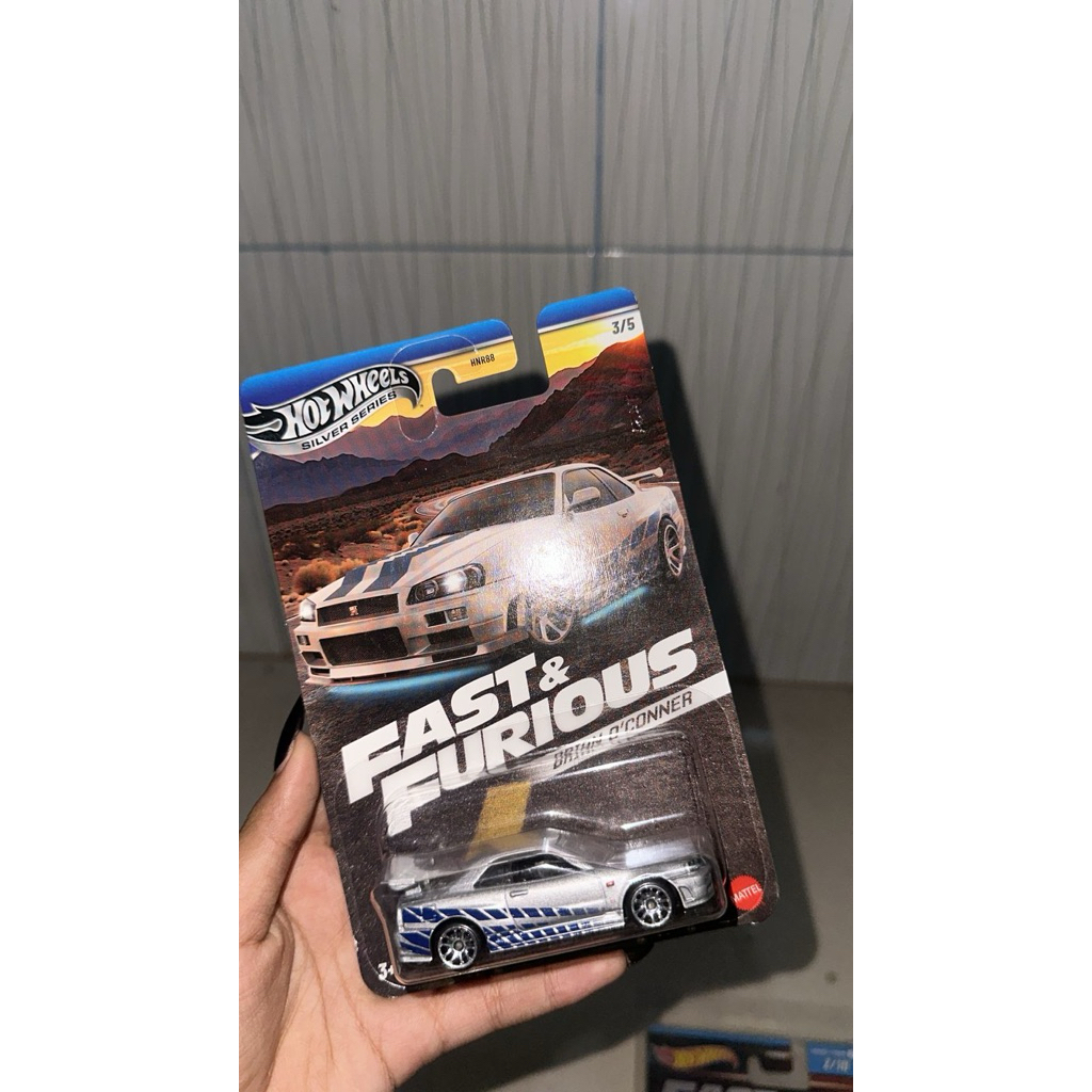 Hot Wheels Fast & Furious - Brian O’Conner Skyline, Model R34 Skyline