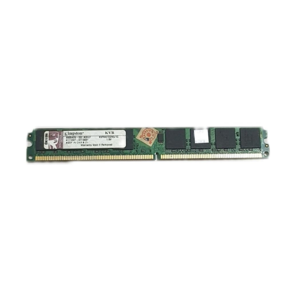 Ram PC DDR2 1 Gb Kingston PC2-5300 Second Normal Tested