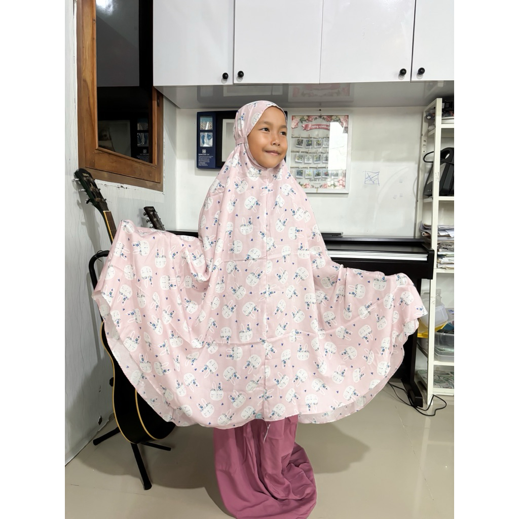 Mukena Anak Katun, mukena rayon anak, mukena anak premium