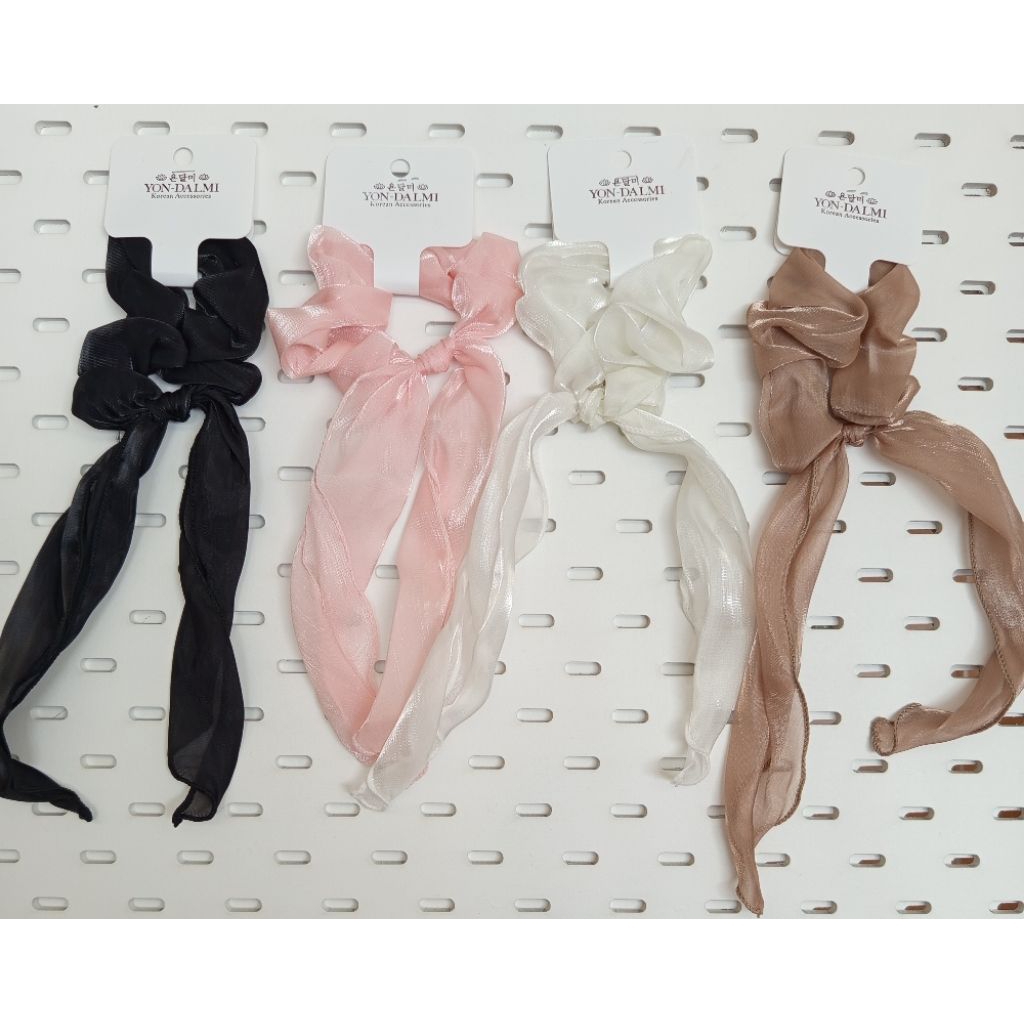 Ikat Rambut Sifon Pita Panjang