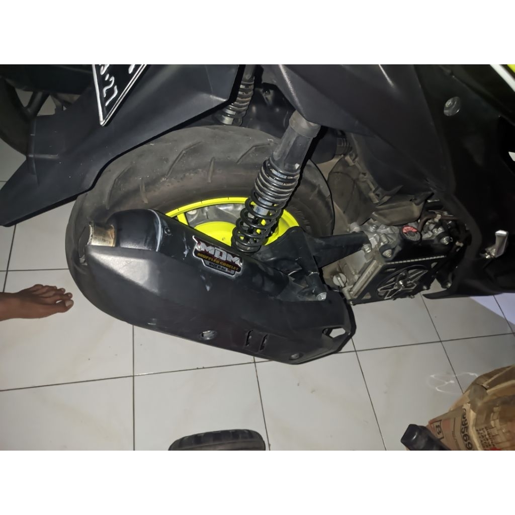 knalpot mdm aerox new